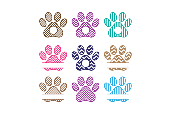 Dog Paw Prints