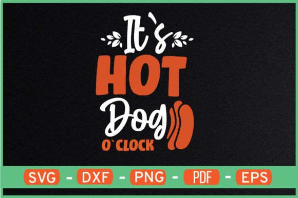 Hot Dog O Clock Design