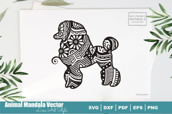 Poodle Mandala 24