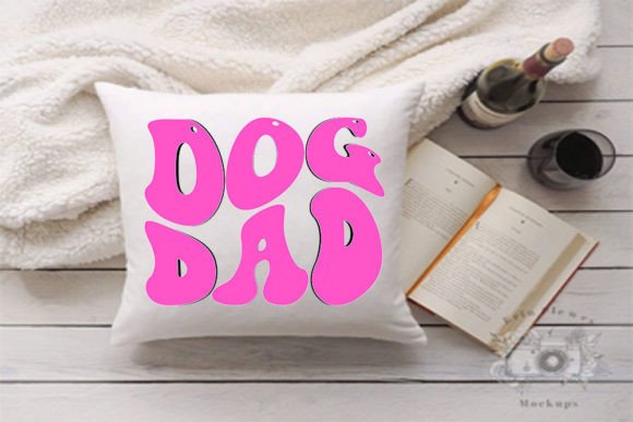 Retro Keychain Father s Day Design