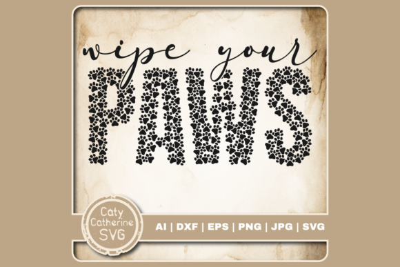 Wipe Your Paws Pet Dog Home Entrance